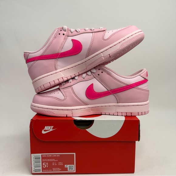 Nike Dunk Low GS “Triple Pink/Pink Panther” 2023 - Picture 3 of 4